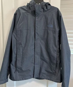 The North Face Dry Vent Men’s Hooded Zip Up Jacket Blue size L - Picture 1 of 10