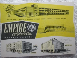 Postal de Empire Hotels, Ontario, Canadá - Imagen 1 de 2