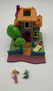 Polly Pocket Vintage 1994 Giraffenhaus Bluebird Toys mit Figur & Vogel - Bild 1 von 8