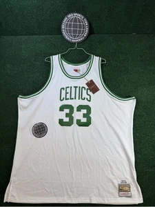 Camiseta Larry Bird Mitchell & Ness Swingman Boston Celtics 1985-86 Talla 4XLT - Imagen 1 de 8