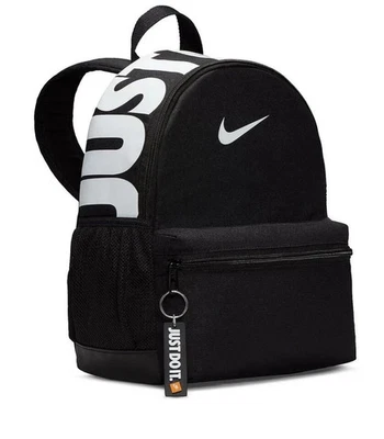 Nike Kids Brasilia JDI Mini Backpack 11L Black White - BRAND NEW (DR6091 010) - Image 1 of 4