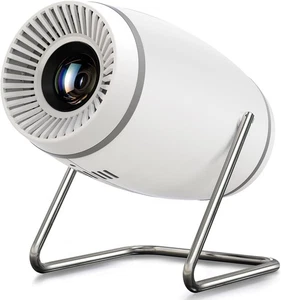 4K Mini Projector 10000 Lumen LED 1080P WiFi Bluetooth UHD Portable Home Theater - Picture 1 of 8