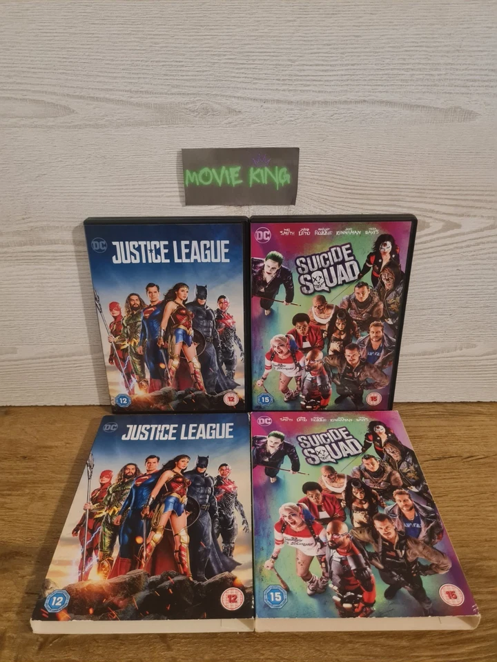 Suicide Squad / Justice League (DVD, 2017) Will Smith, DC Action [Region 2] [UK] - Image 1 of 2