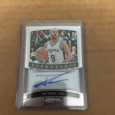 Tony Parker 2019-20 Panini Prizm Penmanship Auto - Image 1 of 2