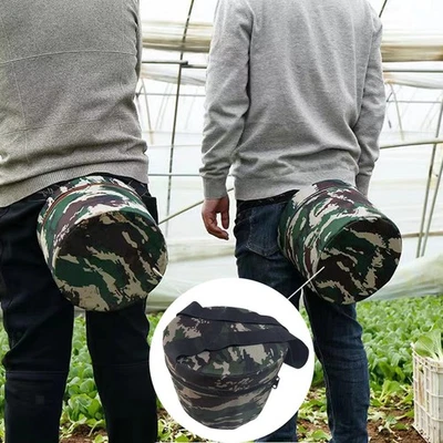 Wearable Garden Stool Small Round Stool Fishing with Elastic Strap Camping Work - Image 1 of 4