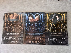 Lot Of 3 CHARLEY DAVIDSON “Grave” Series Book Lot DARYNDA JONES Paperback - Picture 1 of 1