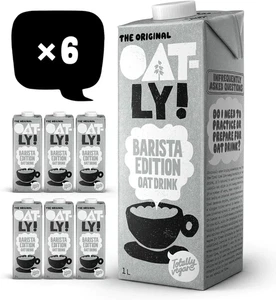Oatly Barista Oat Drink Long Life (Pack of 6)6 x 1 Litre - Picture 1 of 3