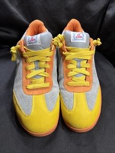 SIZE 13-RARE Vintage Reebok BBC Ice Cream x Board Flip Platinum Yellow SNEAKER - Picture 1 of 23