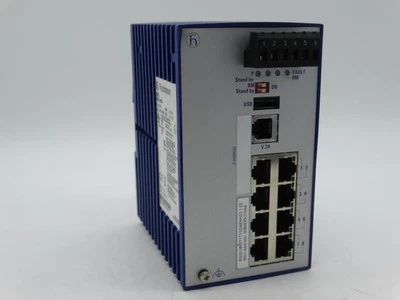HIRSCHMANN RS20-0800T1T1SDAEHH03.1.02 ETHERNET SWITCH - Image 1 of 3