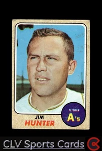 Baseball sports Topps Jim Hunter Oakland Athletics Very Good - Picture 1 of 2