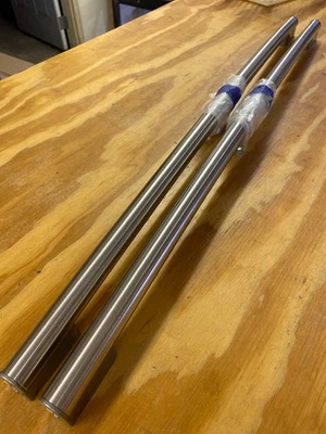 Juego de manijas de puerta de refrigerador LG - acero inoxidable 3651JA1023B Foto 1 de 4