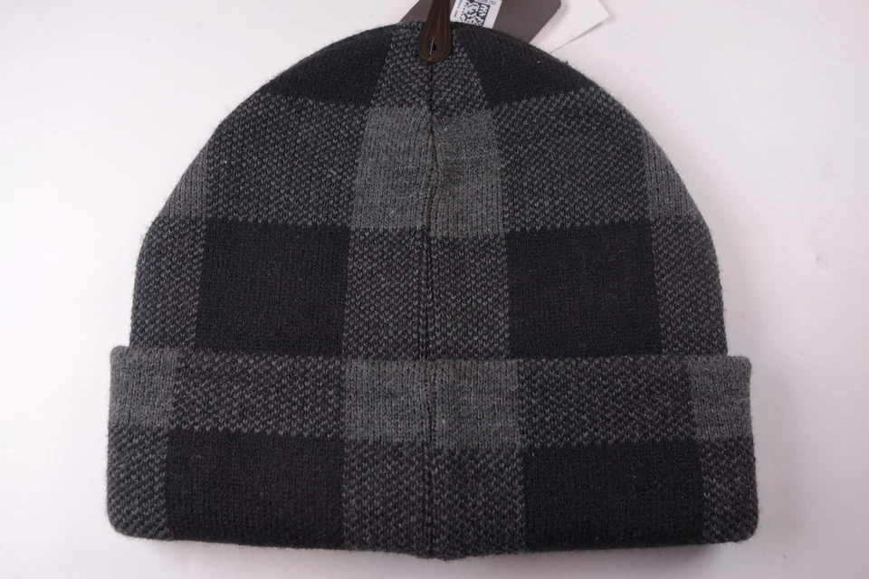 Gorra gorra gorra a cuadros negra y gris STEVE MADDEN para hombre NUEVA OSFM Foto 1 de 1