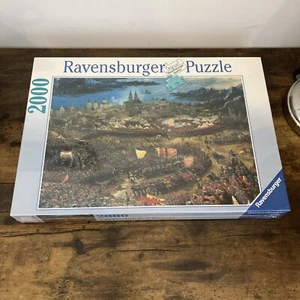 BRAND NEW Ravensburger 2000 Piece Puzzle Alexander Battle: Town & Camp #166374 - Picture 1 of 7