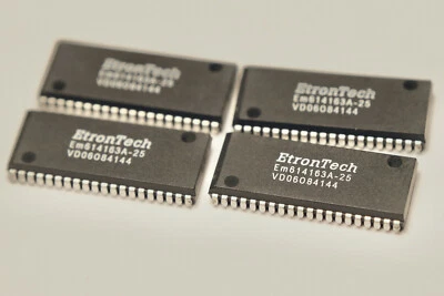 EtronTech Em614163A-25 EDO Video RAM for Retro Graphics Cards, 3dfx Voodoo 2, UK - Image 1 of 4