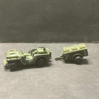 Zylmex 1/87 Scale Diecast T432 Jeep 8A-43 Trailer U.S. Army - Image 1 of 4