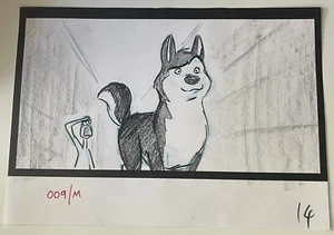 Balto Original Movie Storyboard Drawing Art Animation Balto & Boris #42 - Picture 1 of 3