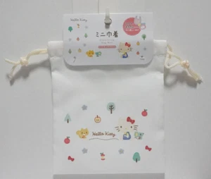 NUEVO Sanrio Hello Kitty Mini Bolso con Cordón 140×185mm Bolsa Japón Exclusiv... - Imagen 1 de 3