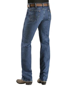 Wrangler Men's 936 Cowboy Cut Slim Fit Prewashed Jeans - BLUE DUST - Picture 1 of 13