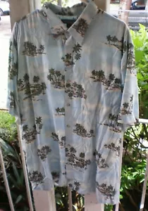 Hawaiian Short Sleeve Button-Down Shirt Size XL by Croft & Barrow - - Picture 1 of 4