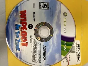 Wipeout In The Zone Xbox 360 Kinect Game TESTED DISC ONLY In Sleeve - Picture 1 of 2