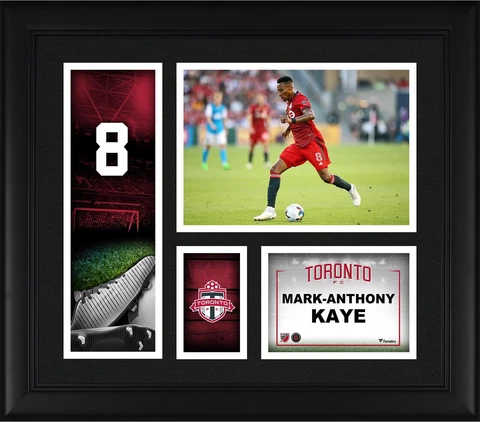 Mark-Anthony Kaye Toronto FC Framed 15" x 17" Player Core Collage Cover