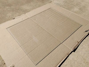 Samsung Washer Top Lid/Door Glass 22in x 16 3/8 in for model #WA48J7770AW/A2 - Picture 1 of 11