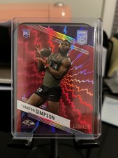 2023 Donruss Elite TRENTON SIMPSON Red Aspirations RC 553/625 - Baltimore Ravens