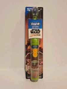Oral-B Kid's Star Wars Mandalorian Battery Electric Toothbrush, Soft - NEW - Picture 1 of 2