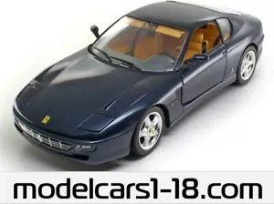 1:18 Ferrari 456 GT 1992 Bburago, migliorato, unico / migliorato, pezzo unico - Foto 1 di 3