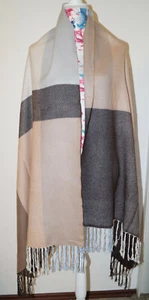 brauner Schal / Tuch - Bild 1 von 2