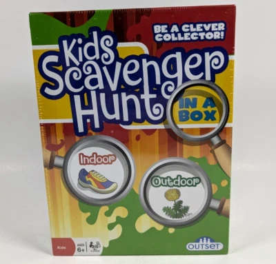 Outset Kids Scavenger Hunt In A Box Game For Ages 6+ & 2 or More Players Sealed - Image 1 of 3