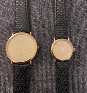HIS & HERS RAYMOND WEIL 18K GOLD Electroplated LUXUS Swiss Watch 5508-2 + 5758 - Bild 1 von 12