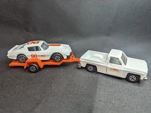 Vintage Hardee’s 1989 Collectible Toy Truck, Trailer, and Race Car Set - NEW - Picture 1 of 6