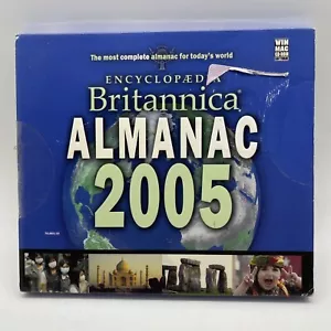 Britannica Almanac 2005 Win Mac (CD-Rom Software PC) - Picture 1 of 7