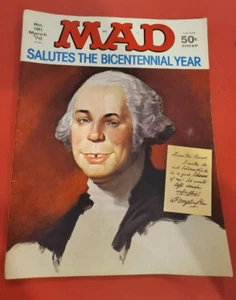 Vintage Mad Magazine März 1976 #181 Mad Salutes The Bicentennial - sehr gut - Bild 1 von 3
