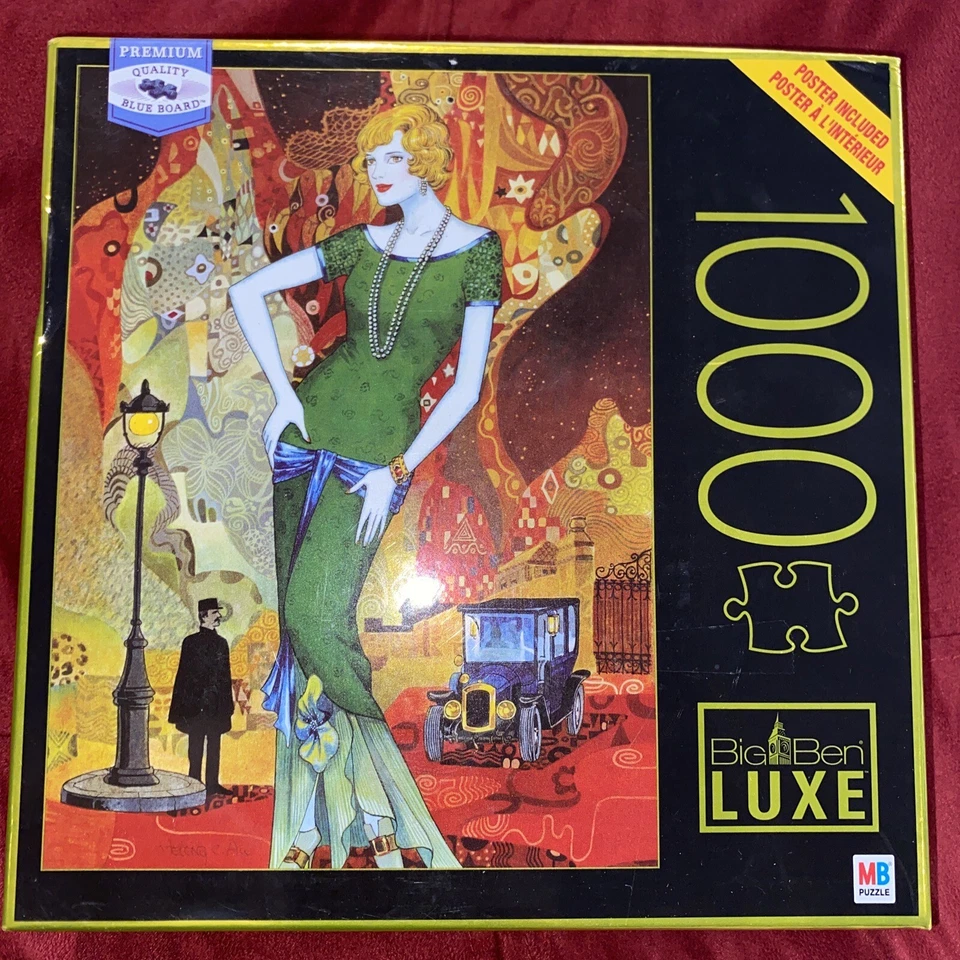 Rompecabezas Big Ben Luxe "Una noche en la ciudad" 1000 piezas. Usado Foto 1 de 1
