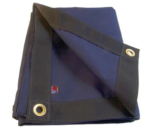 Sunbrella Plane, Captain Navy # 6046 mit 1/2" Messing Rollfelge Sporn Tüllen - Bild 1 von 5