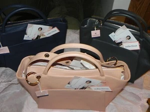 Sofia Fima Luxus italienische Ledertasche Handtasche MAINE MADE - schwer zu finden - Bild 1 von 16