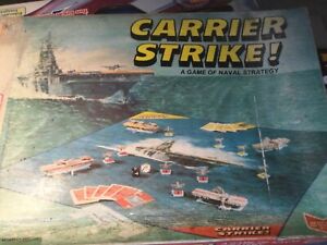 1977 MILTON BRADLEY CARRIER STRIKE! BOARD GAME Naval Strategy 