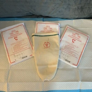 Prosthetic Sewn Hole Sock Lot Of(3) Size 1,2 Length New Factory Sealed  - Picture 1 of 6