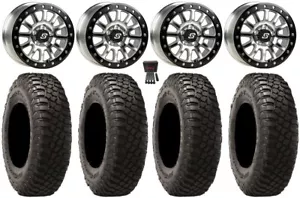 Sedona Sano Bdlk 15" Wheels Ct 32" BFG KM3 Tires Polaris Ranger 1500 & Xpedition - Picture 1 of 4