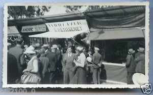 photo ancienne . Haute-Saône . Vesoul .stand course cyclistes - Picture 1 of 1