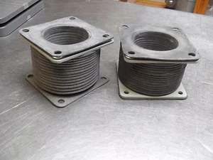 QTY 2 -  HOFFMAN 22WFF Flexible Fitting, cable trunking coupler 15780 - Picture 1 of 4