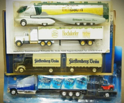 1:87 Raccolta 4 Pezzo Autocarro´S Zum Ausschmücken Vostra Anlage. Werbetrucks - Immagine 1 di 4