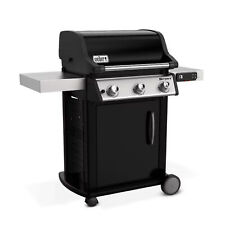 Weber Spirit 529 Square Inch Freestanding Cast Iron Natural Gas Grill, Black