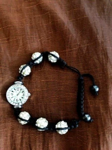  Armbanduhr Damen Glitzerkugeln  - Bild 1 von 3
