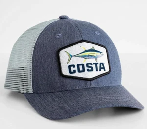 [FQS900036-602] Mens Costa COSTA XL FIT TRUCKER PATCH TUNA - Picture 1 of 3