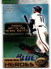 1998 Pacific #6 Jose Canseco Home Run Heroes