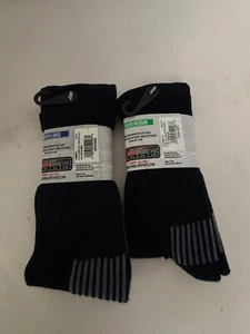 LOT 2 pair Franklin Baseball Socks Navy Blue Youth 1 size M & 1 size L NEW USA - Picture 1 of 4