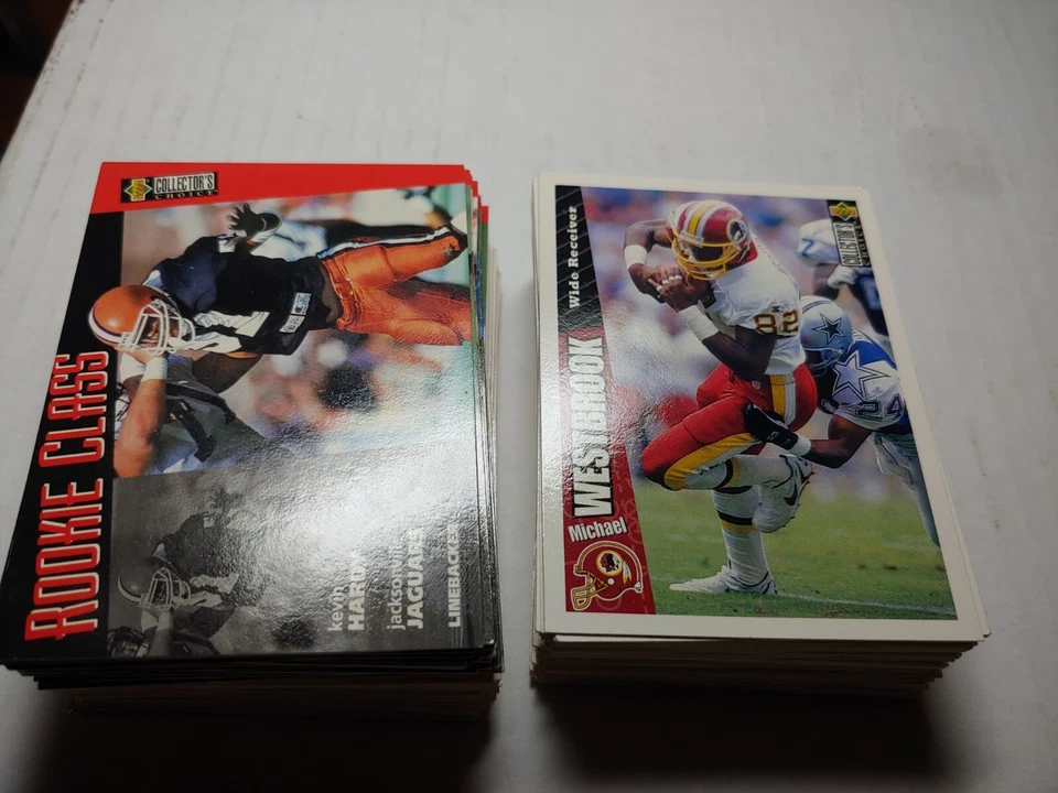 1996 upper deck collectors choice football complete your base set *PYC* - Image 1 of 1